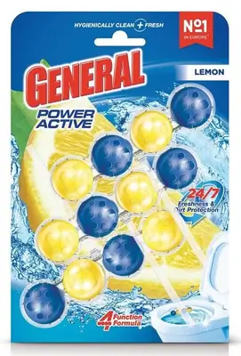 General Power Active Lemon Toilet Cleaner Trio Pack