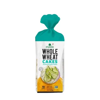 eQuia Whole Wheat Rice Cakes