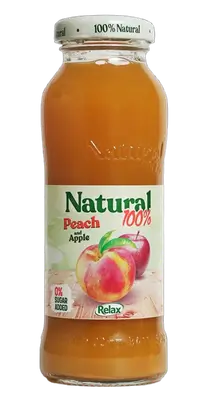 Relax Natural Peach and Apple Juice