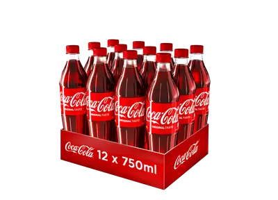 Coca-Cola Original Taste PET 750ml × 12