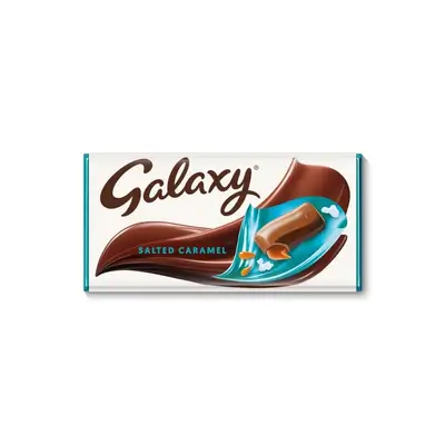 Galaxy Salted Caramel Milk Chocolate Bar