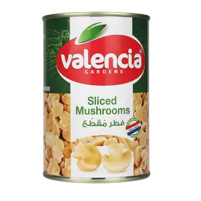 Valencia Gardens Mushroom Slices