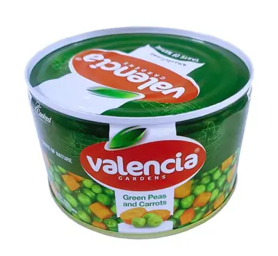 Valencia Gardens Peas with Carrots