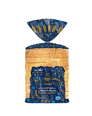 Reef Whole Wheat Toast Flax Seeds And Oats Fiber