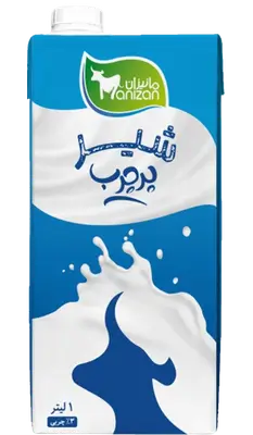 Manizan High Fat UHT Milk 3.3% Fat, 1L