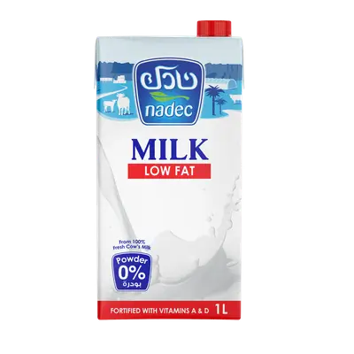 Nadec UHT Milk Low Fat 1L