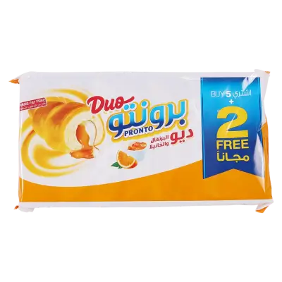 Duo Pronto Croissant Orange & Vanilla (5+2 Free)