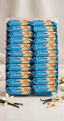 ويفر غندور كريمي بحشوة كريمة الحليب