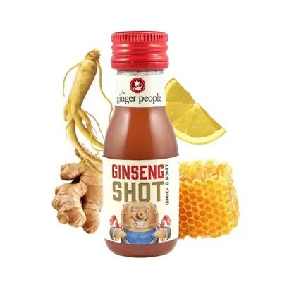 The Ginger People Lemon & Honey Ginseng Shot