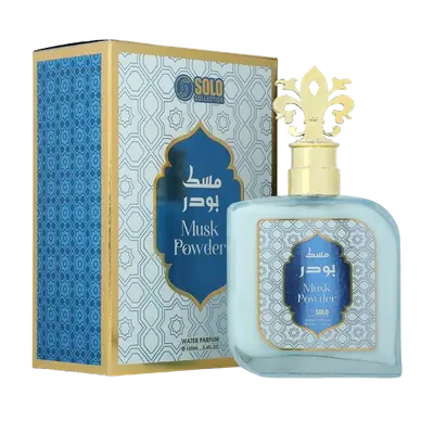 Solo Collection Musk Powder Water Perfume, 100ml