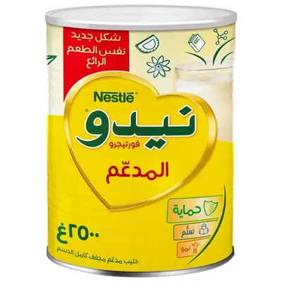 Nido Fortigrow Full Cream Powdered Milk Tin