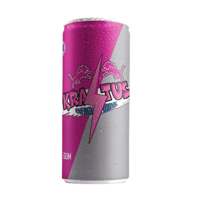 Kratus Energy Drink Bubble Gum, 250ml