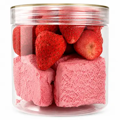 Freeze Dried Strawberry & Icecream Strawberry