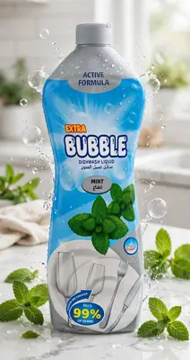 Extra Bubble Dishwash Liquid Mint