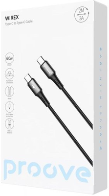Proove Wirex Type-C to Type-C Cable 2M 60W