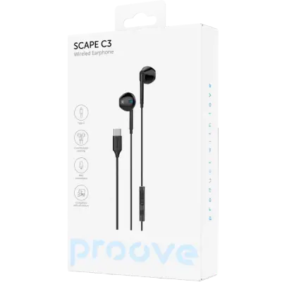 Proove Scape C3 Wired Earphone - Type-C