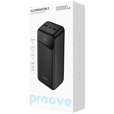 Proove Illuminator 2 Power Bank 22.5W 30000mAh