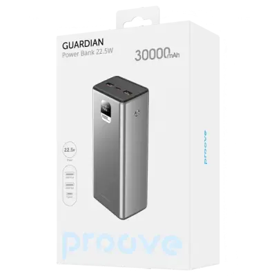Proove Guardian Power Bank 30000mAh 22.5W