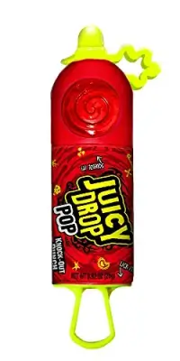 Sour Drop & Whistle Lollipop Strawberry Flavor