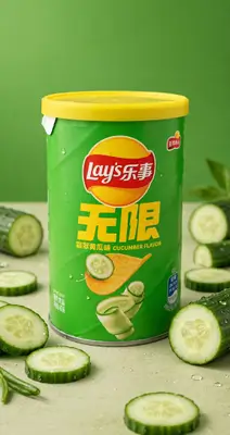 Lay's Cucumber Flavor Potato Chips