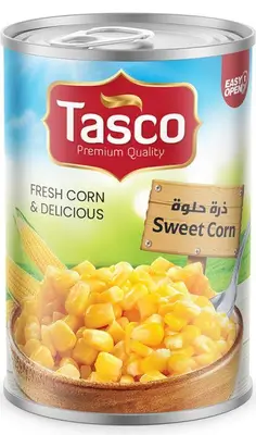 Tasco Sweet Corn Whole Kernel 400 g