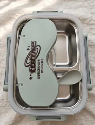 Future Stainless Steel Lunch Box with Spoon