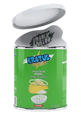 Kratus Sour Cream & Onion Chips