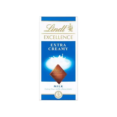 Lindt Excellence Extra Creamy Milk Chocolate