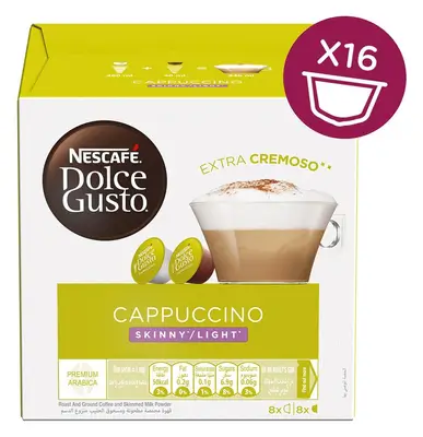 Nescafe Dolce Gusto Skinny Cappuccino Coffee Capsules