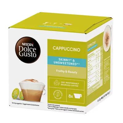Nescafe Dolce Gusto Skinny Cappuccino Coffee Capsules