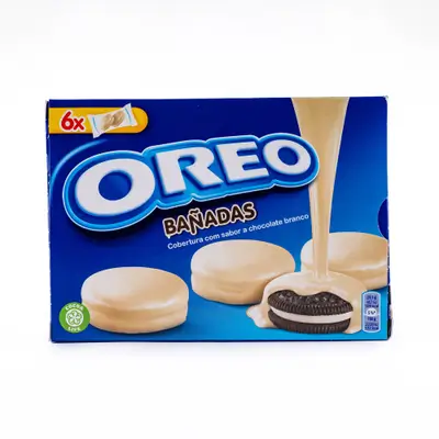 Oreo Bañadas White Chocolate Coated Biscuits