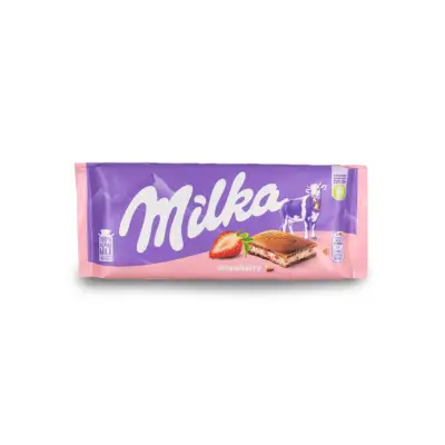 Milka Strawberry Yogurt Stuffed Chocolate