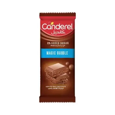 Canderel Magic Bubble Aerated Milk Chocolate