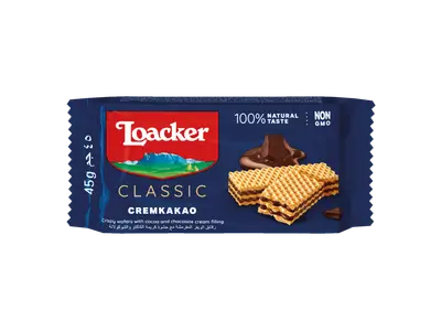 Loacker Cremkakao Wafers Filled Chocolate Cream