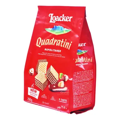 Loacker Quadratini Napolitaner Wafer Cubes