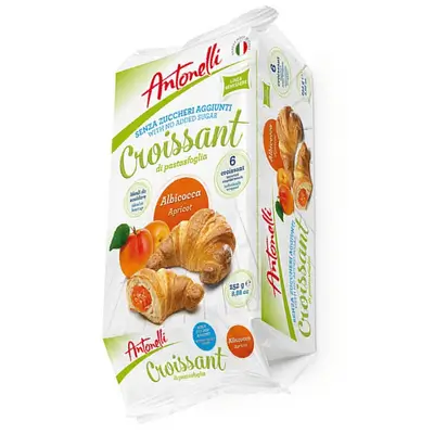Antonelli Apricot Croissant With No Added Sugar