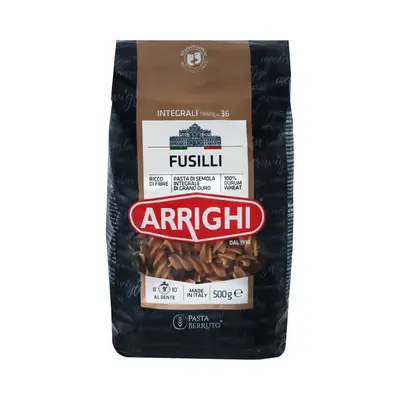 Arrighi Wholemeal Fusilli 500 g