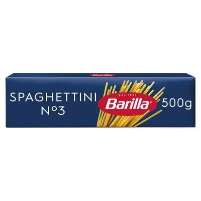 Barilla Spaghettini No.3, 500g