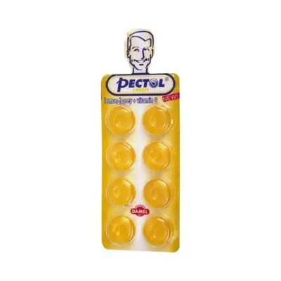 Pectol Fresh Lemon-Honey Bonbon with Vitamin C