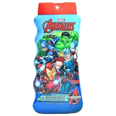 Marvel Avengers 2 In 1 Bubble Bath & Shampoo