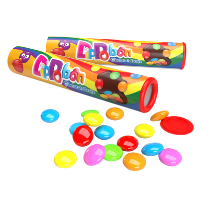 Dippobon Colored Sugar Coated Milk Compound Chocolate Dragee