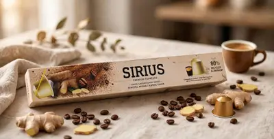 Sirius Premium Espresso Ginger Flavoured Coffee Capsules