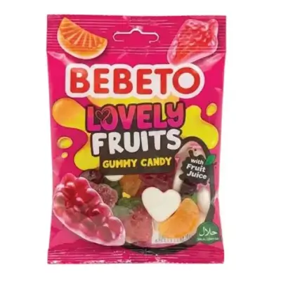 Bebeto Lovely Fruits Jelly Gum