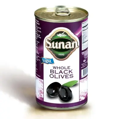 Sunan Whole Black Olives