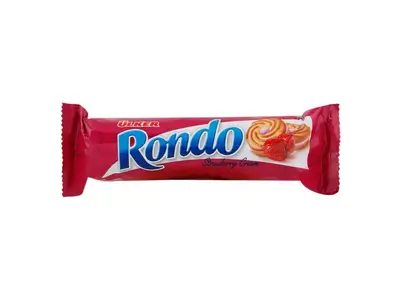 Ulker Rondo Strawberry Cream Biscuits