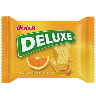 Ulker Deluxe Orange Wafer