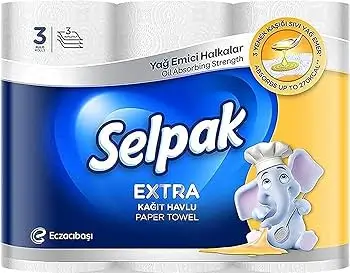 Selpak Extra Paper Towel 3 Rolls
