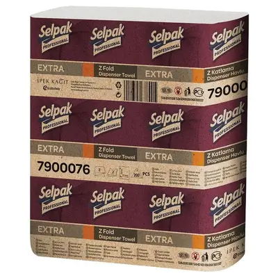 Selpak Dispenser Tissue 2 Ply, 200 Sheets