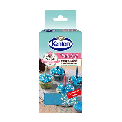 Kenton Cake Decoration Blue & White Sprinkles