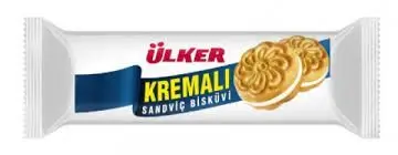Ulker Vanilla Cream Sandwich Biscuit